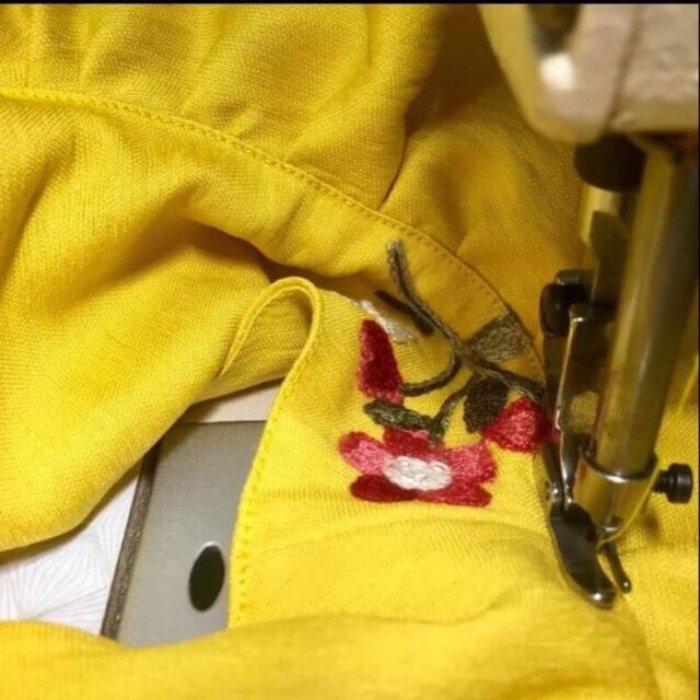 chân vịt mẹ bồng con may mí nhỏ 3 ly P361 may dây kéo máy may 1 kim công nghiệp