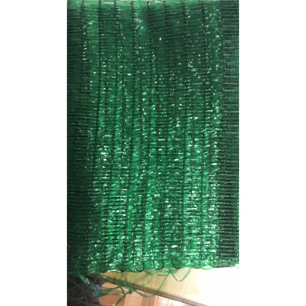 Lưới che nắng Thái Lan khổ 2mx5m màu xanh 60%