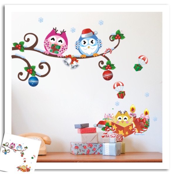 Decal trang trí trường - Mẫu Cartoon cực dễ thương
