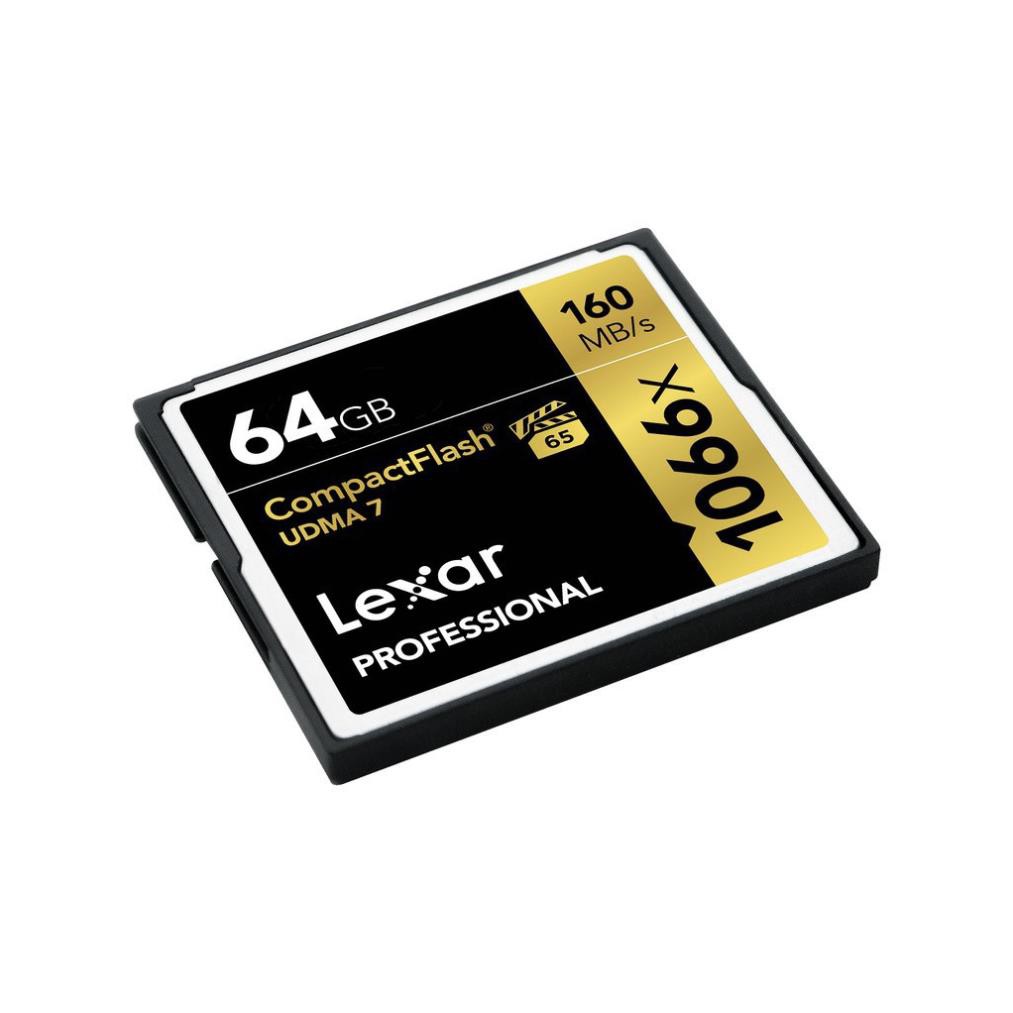 Thẻ nhớ Lexar CF 32/64/128/256GB Professional 1066x 160Mb/s - Hàng Chính Hãng