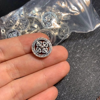 Charm bạc thái bánh xe pháp luân
