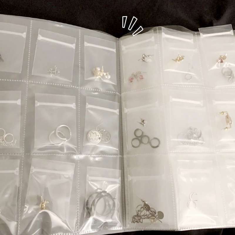 Flgo Hộp Đựng Trang Sức Nhỏ Trong Suốt Chống Oxy Hóa