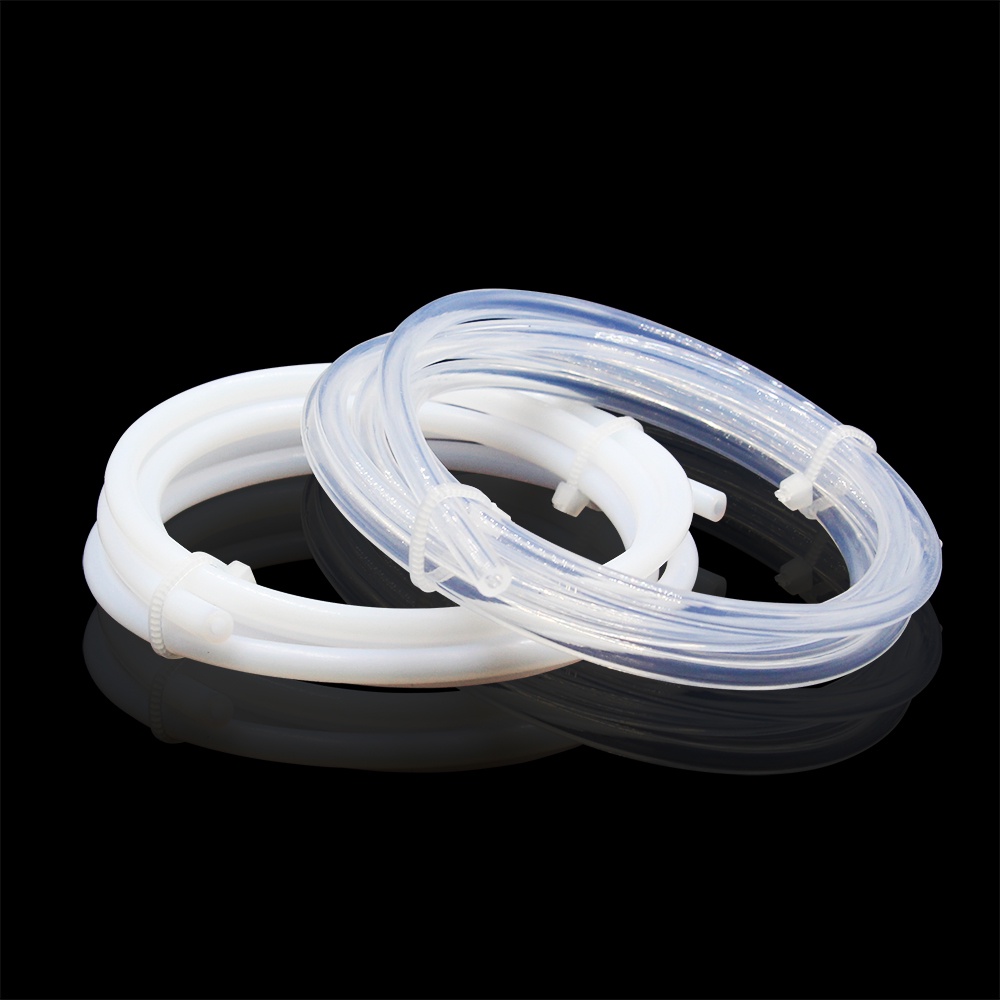 Ống PTFE Bán Dẫn 2mm 3mm OD 4mm 1M PTFE Cho Máy Đùn Dây Tóc 1.75/3.0mm