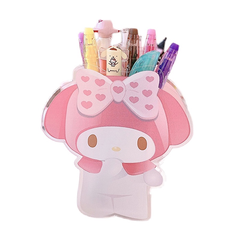 Giá Đỡ Bút / Cọ Trang Điểm / Bút Viết Hình Cinnamoroll Melody Bằng Acrylic