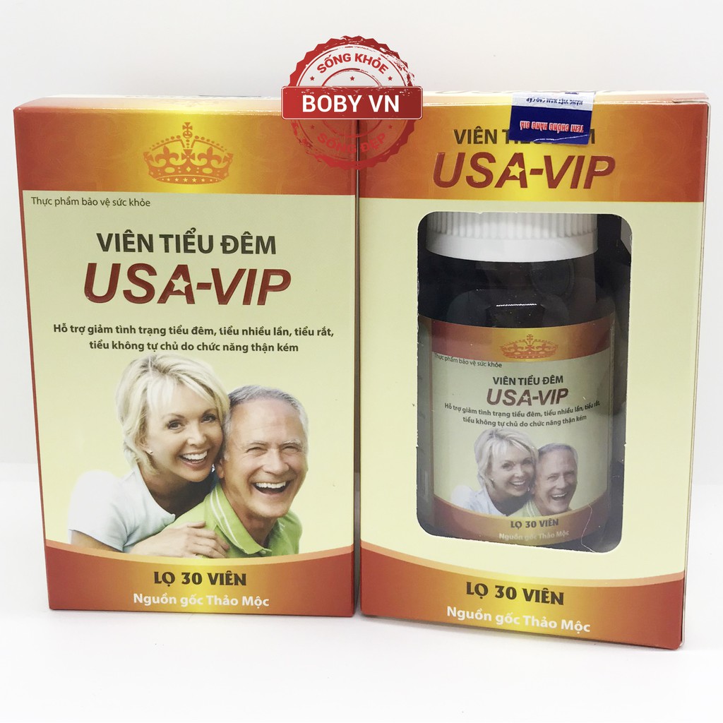 Viên Tiểu Đêm USA-VIP - Bổ thận, giảm tiểu đêm