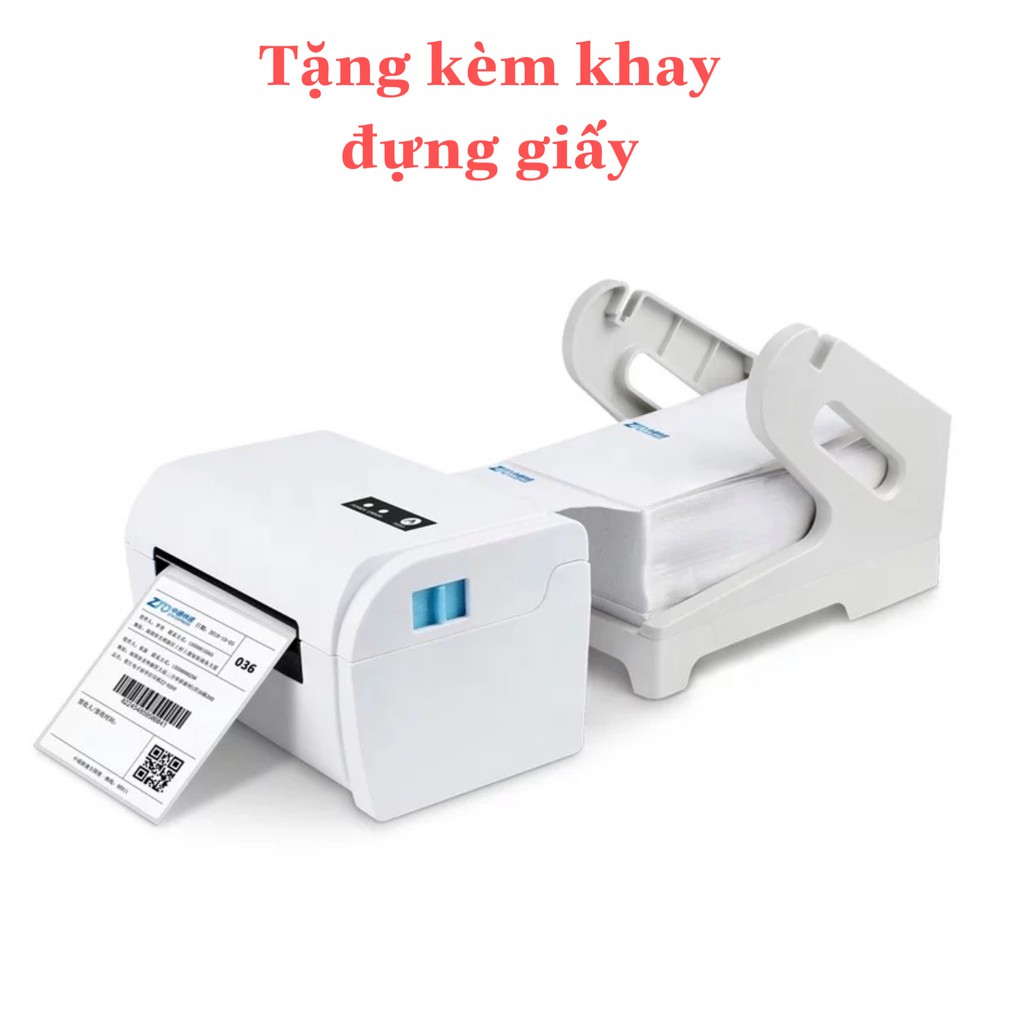 Máy in nhiệt, in đơn hàng TMĐT POS-9200 in bill, hóa đơn, phiếu giao hàng, tem vận chuyển dùng giấy in tự dán bảo hành