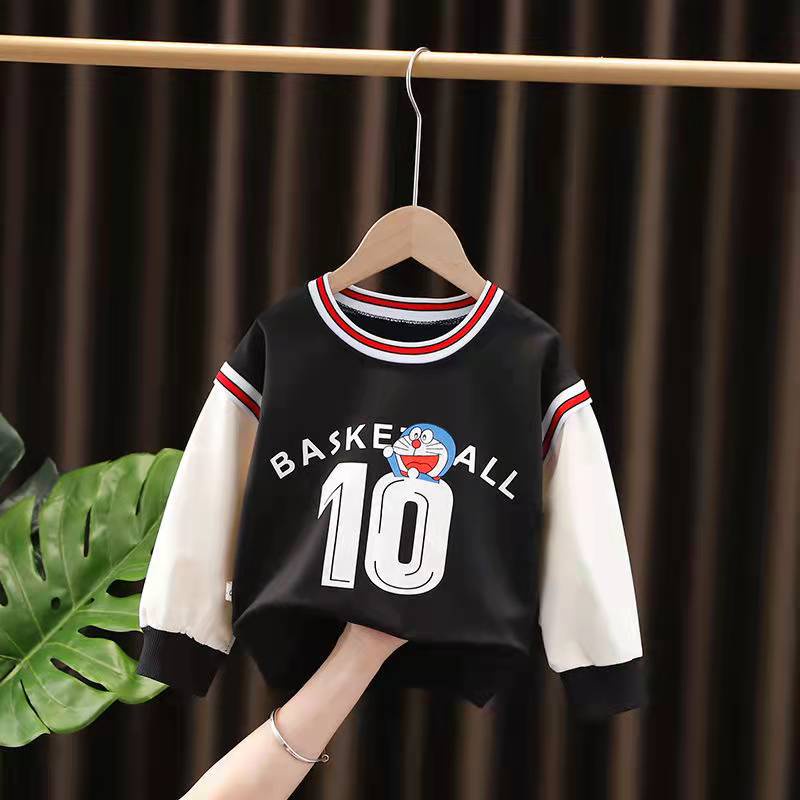 Clearance Áo Thun Tay Dài Phong Cách Hàn Quốc Thời Trang Cho Bé Trai