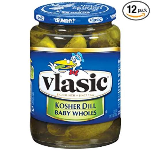 Dưa leo Vlasic Kosher Dill Baby Wholes 473ml