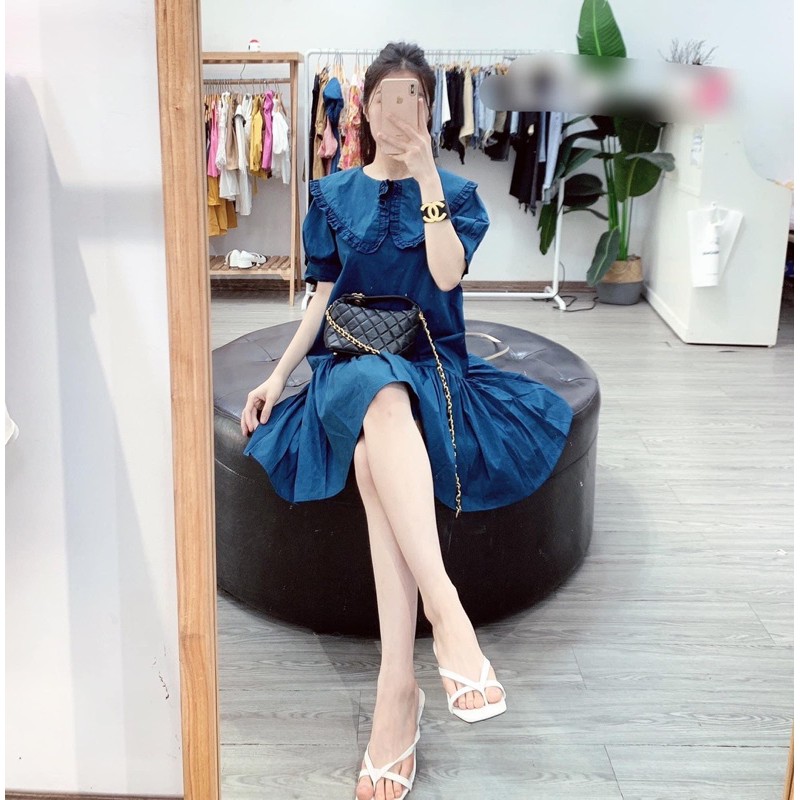 Mua nhiều sp nhận nhiều ưu đai-  Đầm babydoll-Đầm kaki-Đầm babydoll-Đầm kakiĐầm babydoll-Đầm kaki-Đầ