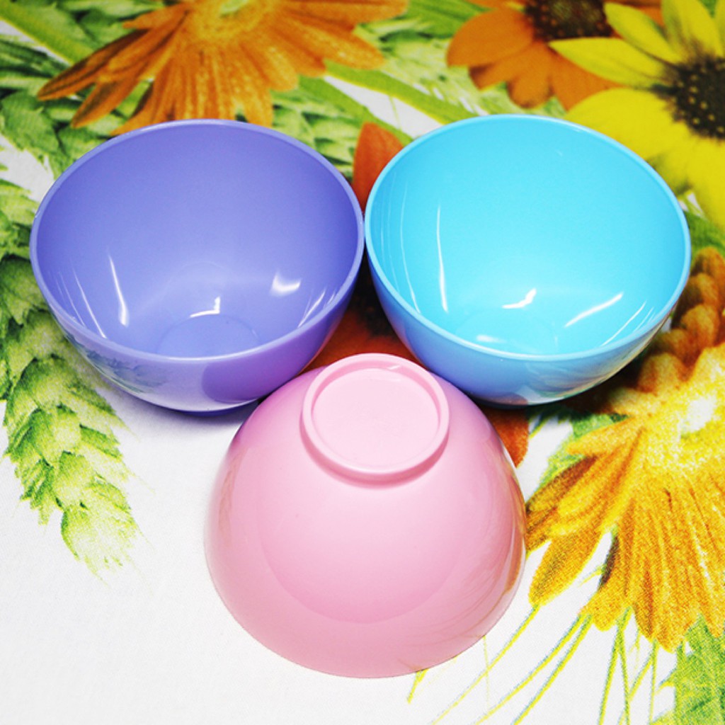 Bát nhựa dẻo trộn mặt nạ spa