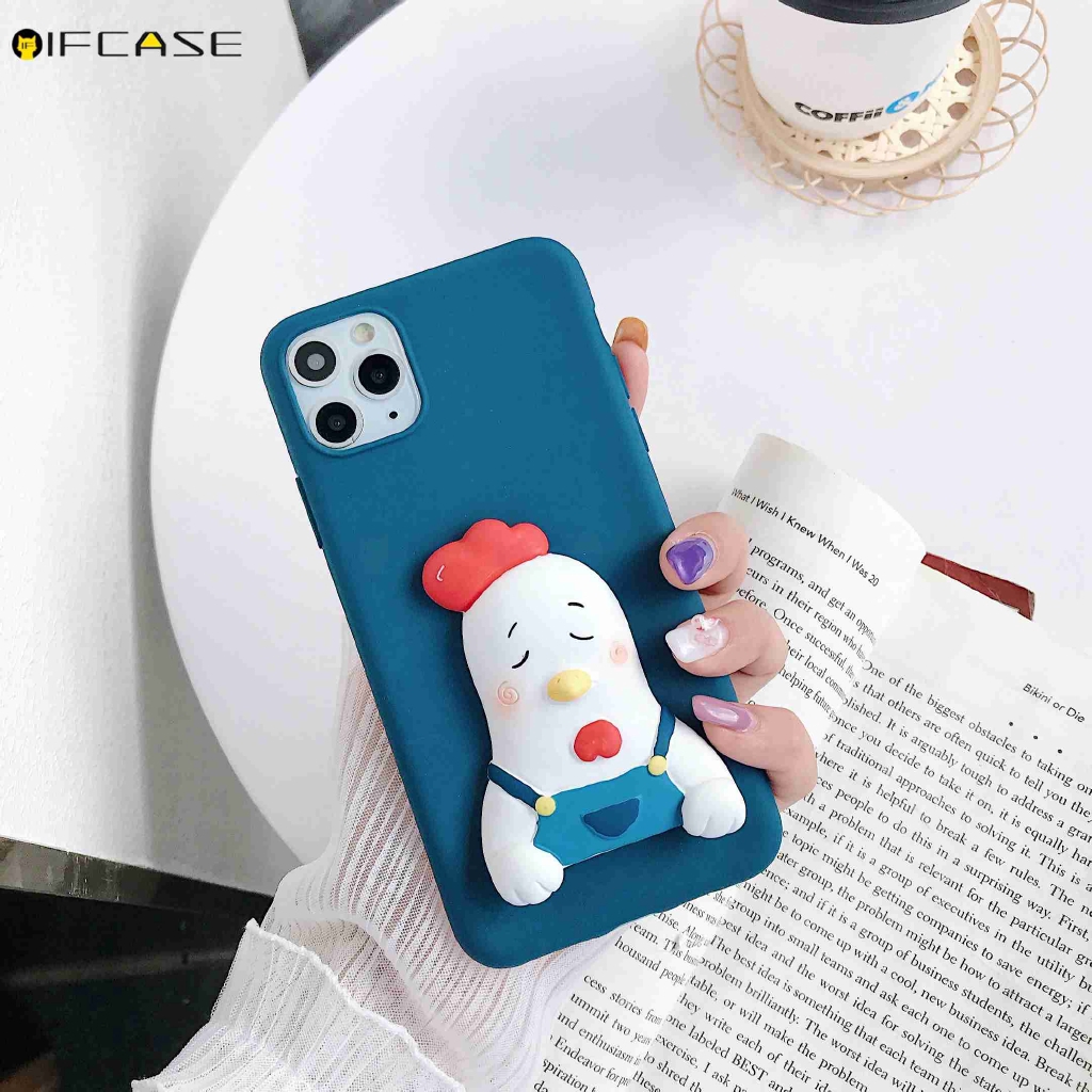 OPPO Find X2 Pro F11 Pro F9 F7 F5 F3 Plus F1S Phone Case 3D Panda Bear Dog Giraffe Cute Cartoon Soft TPU Case Cover