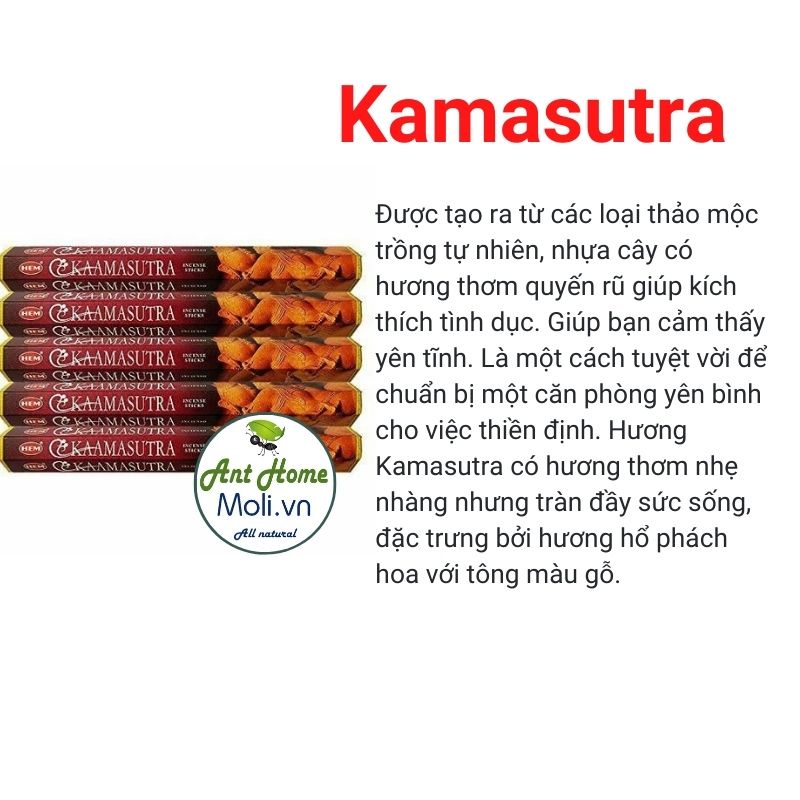 Nhang HEM - Hỗ Trợ Tình Cảm &amp; Tăng cảm xúc yêu thương (Hộp 20 thanh)
