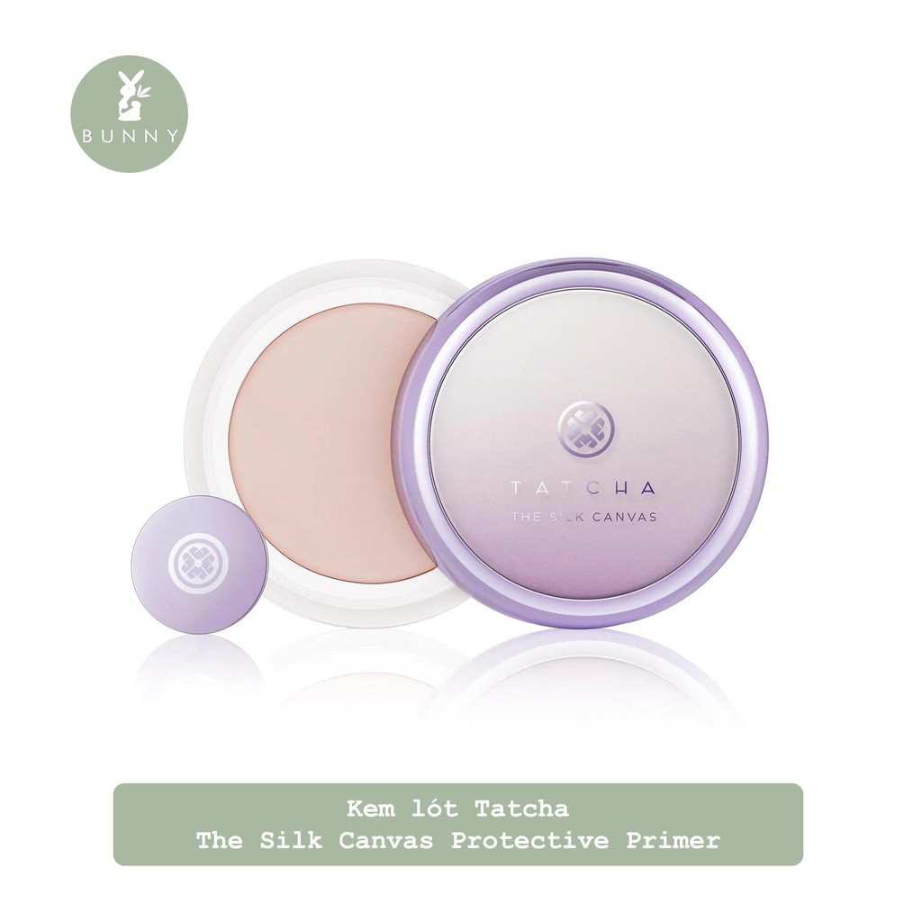 Kem lót Tatcha The Silk Canvas Protective Primer Bunny Beauty hàng đủ Bill