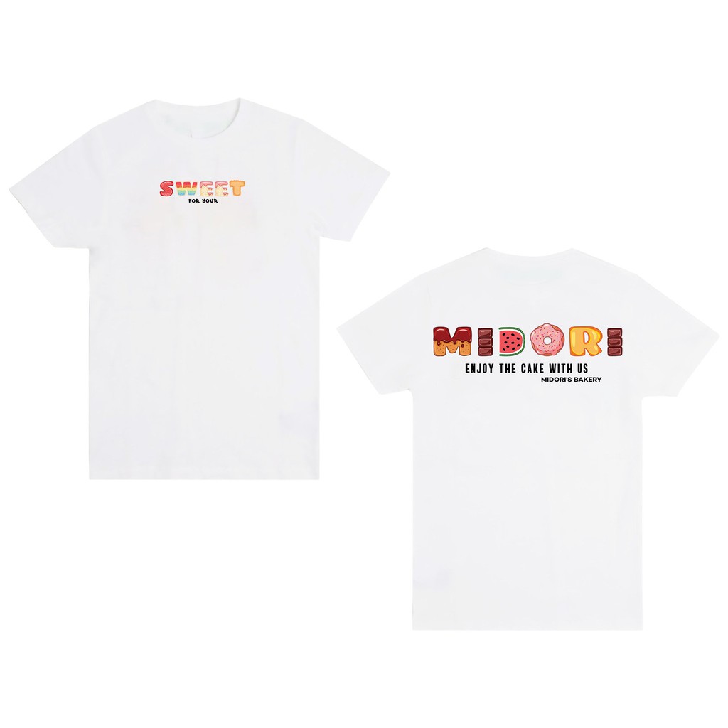 Áo phông Nam Nữ form rộng tay lỡ Thun Unisex Sweet Local Brand Mi Midori
