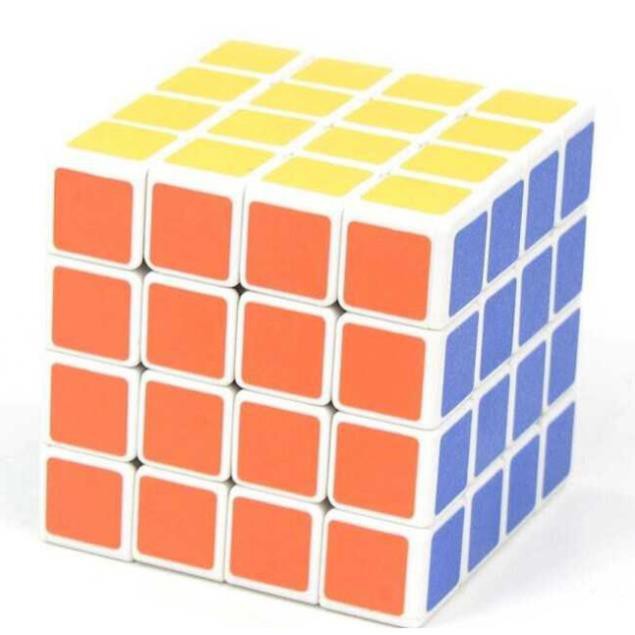 CAMLAC Đồ Chơi Rubik Trơn 4x4x4 QiYi Xoay Nhanh, Không Rít, Chất Lượng Cao MHB1