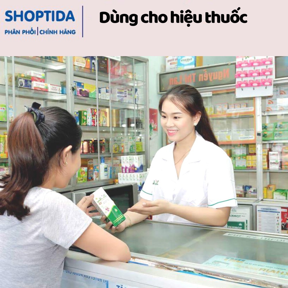 Tem thuốc nhãn thuốc in sẵn liều dùng uống thuốc dược phẩm cho y dược Shoptida