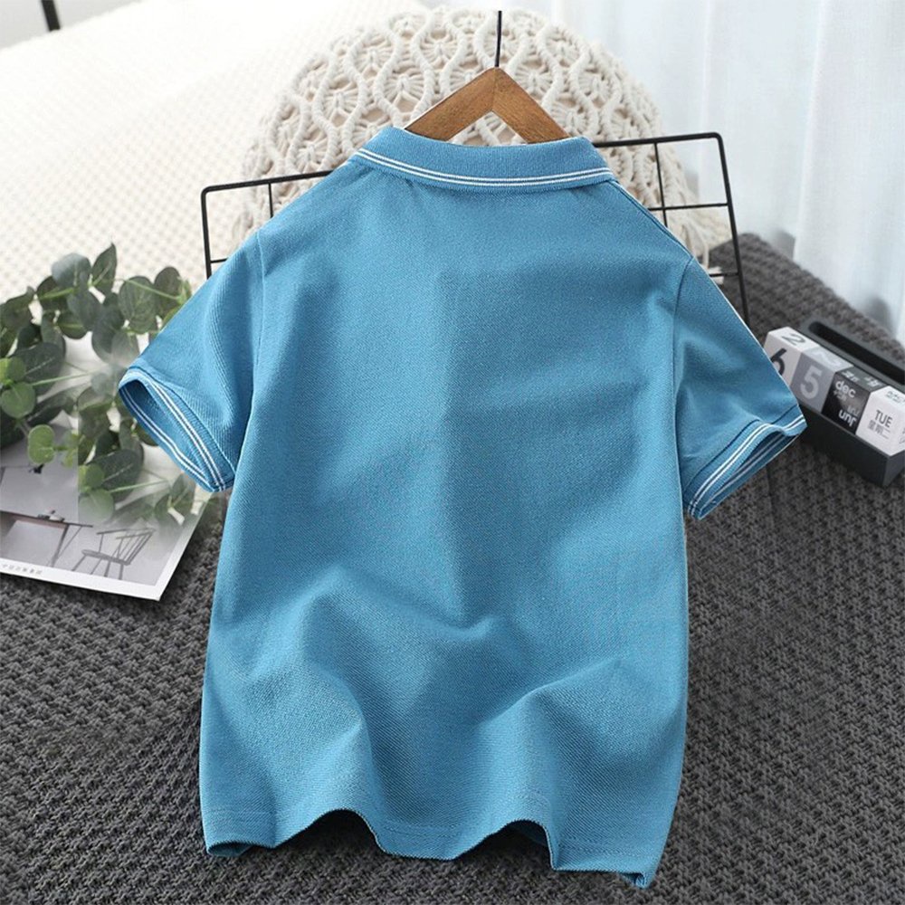 Áo POLO bé trai gái Áo phông thun cổ trụ cho trẻ em size đại từ 15 - 65kg -  POLO FASHION