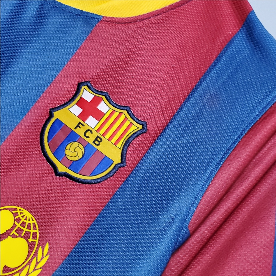 Áo Đấu Sân Nhà Barcelona 2010 / 2011 & Sân Khách retro
