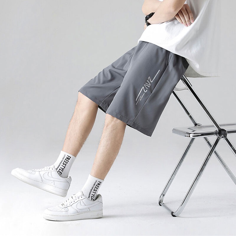 Quần Short Nam Lưng Thun Cột Dây Năng Động