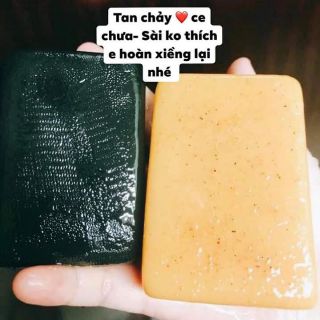 Viên rửa mặt Gấc Tảo