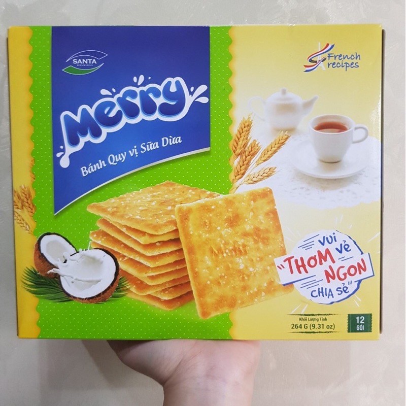 Bánh quy vị sữa dừa