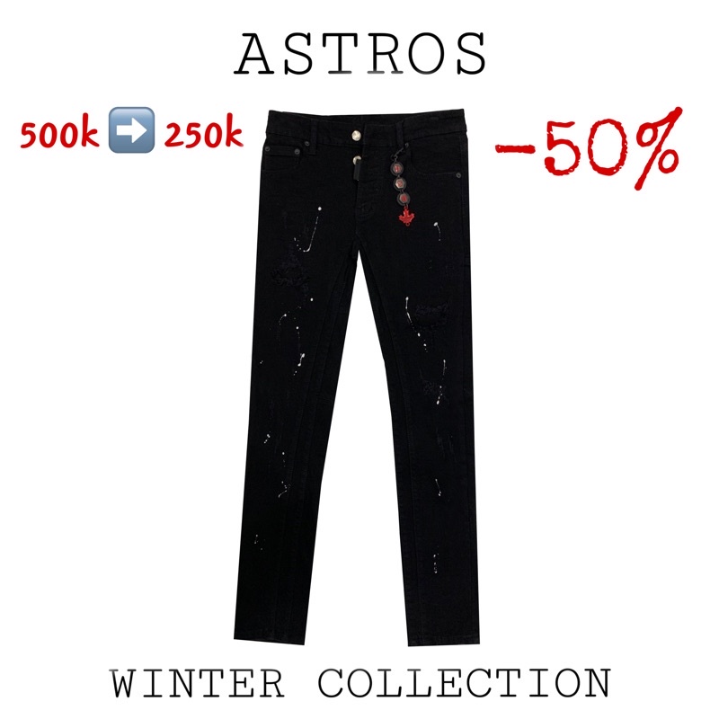 Jean vảy sơn | Astros Menswear