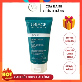 SỮA RỬA MẶT CHO DA DẦU, DA MỤN VÀ DA HỖN HỢP URIAGE HYSÉAC GEL NETTOYANT 150ML (BAO BÌ MỚI)