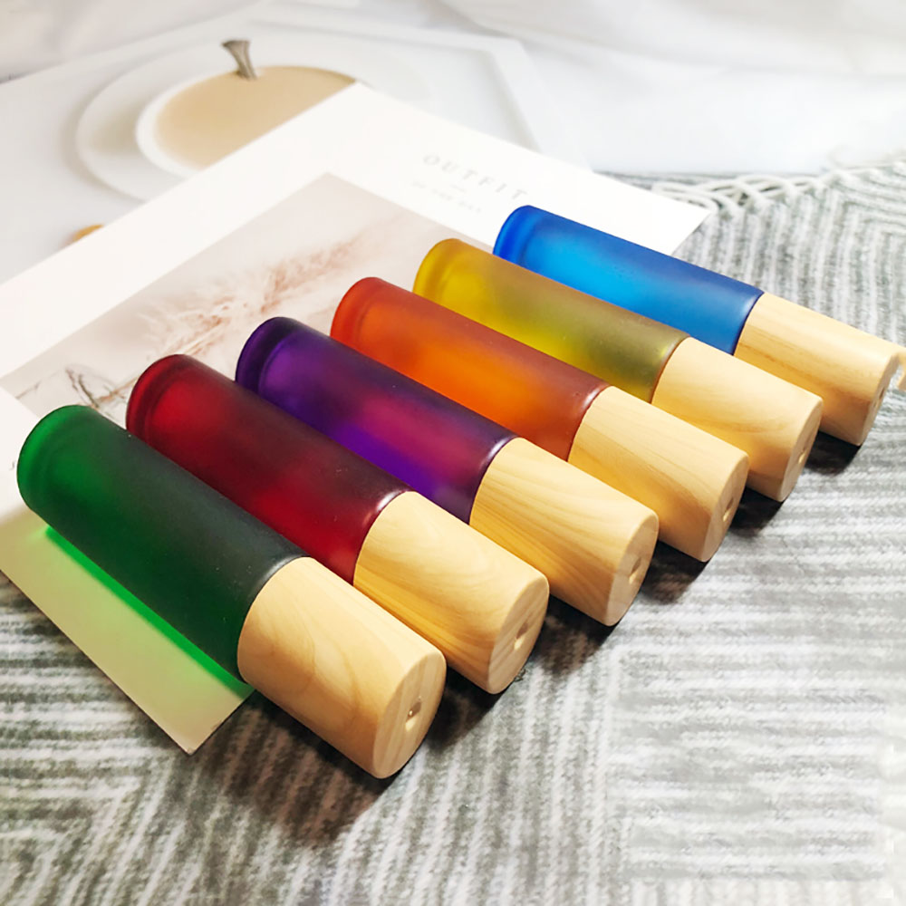 (Hàng Mới Về) Lọ Chiết Mỹ Phẩm Bằng Gỗ Dung Tích 10ml Tiện Dụng