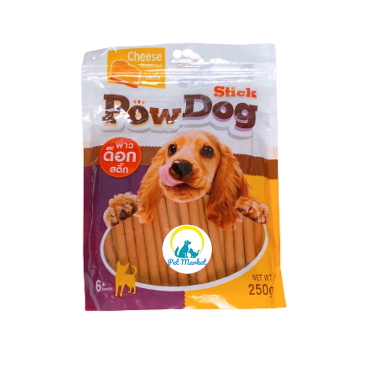 QUE DẺO POW DOG CHO CHÓ 250GR THÁI LAN - SNACK CHO CHÓ