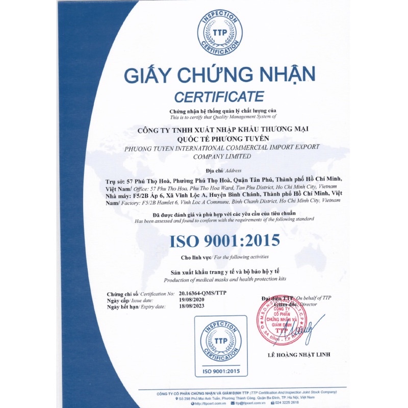 ✅ Hộp 10 cái khẩu trang 5D plus Pt mask Phương Tuyến giấy kháng khuẩn