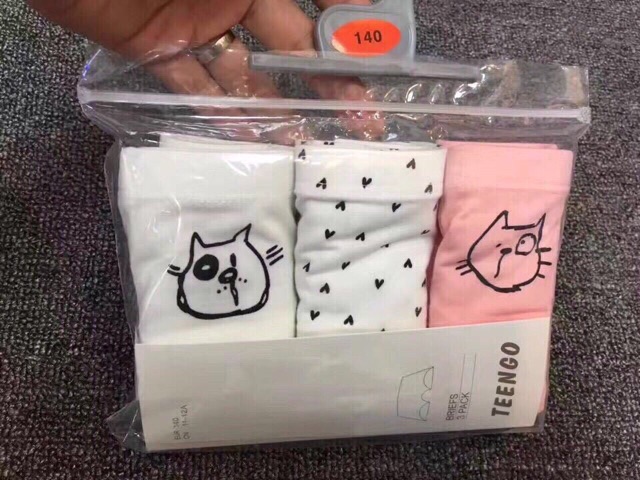 Set 3 quần chip đùi Teengo