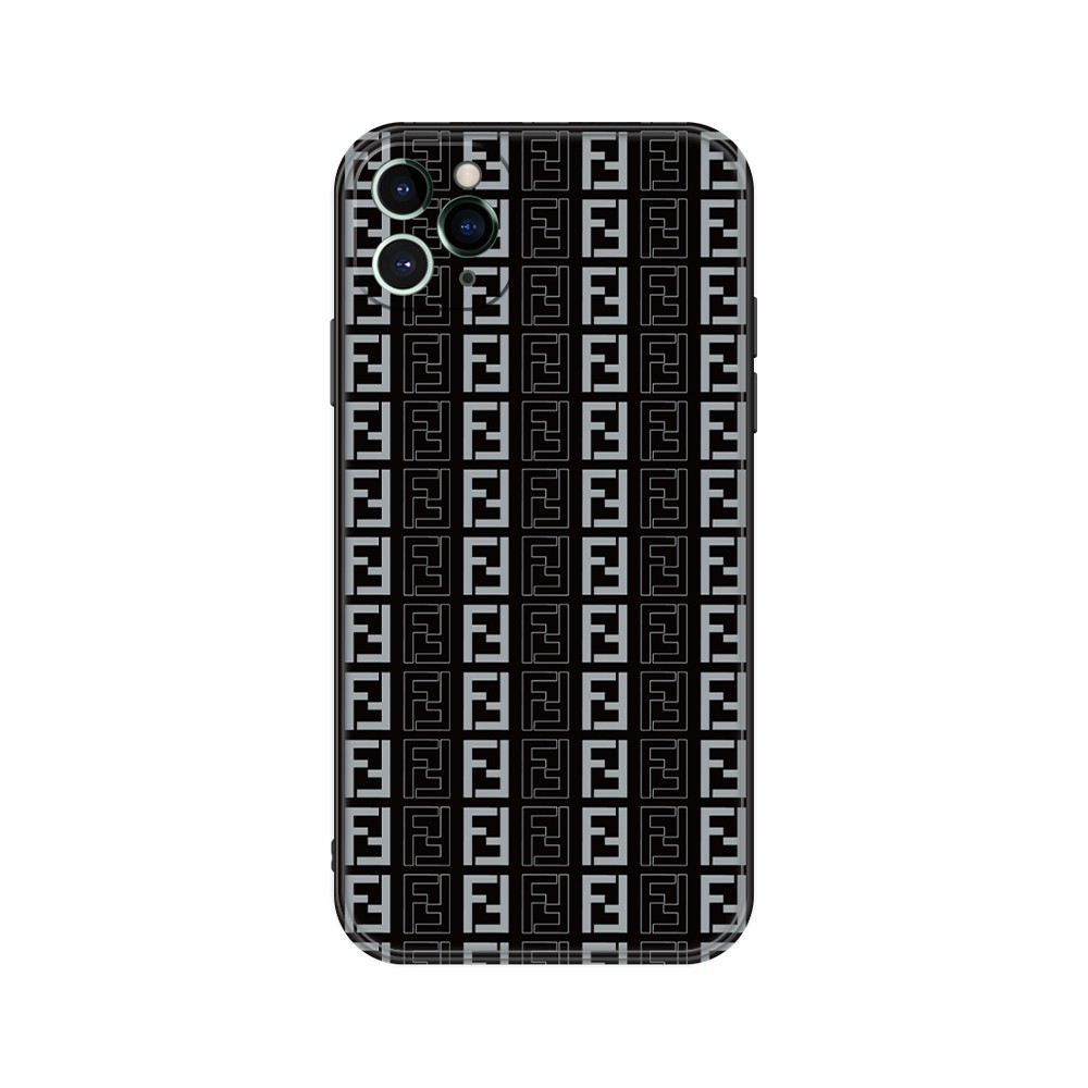 Ốp Điện Thoại Họa Tiết Fendi Cho Iphone 11 Pro Max Xs Xr 8 7 Plus X