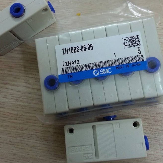 ZH10BS-06-06 Van tạo chân không SMC (2 đầu cắm nhanh ống 6)