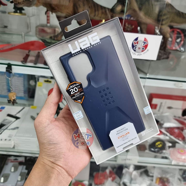 Ốp lưng chống sốc UAG Civilian cho Samsung S22 Ultra  chính hãng