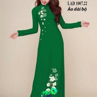Vải áo dài hoa