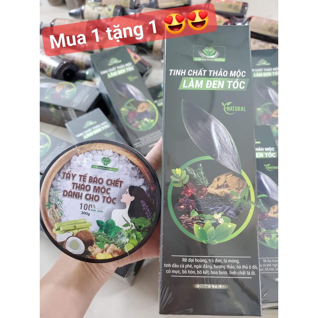 Tinh Chất Thảo Mộc Làm Đen Tóc Mẹ Ken