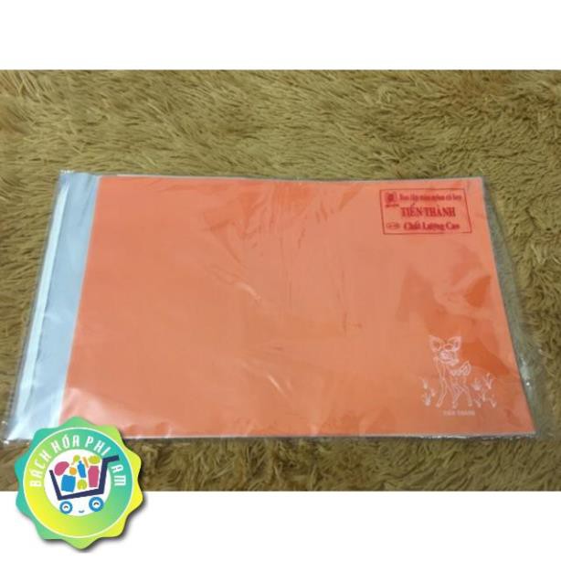 Bìa bao tập màu thủ công nylon có keo Tiến Thành