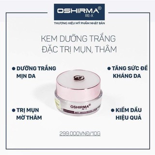 Kem OSHIRMA Giảm Mụn Nhờn Mờ Thâm [AUTH] ®