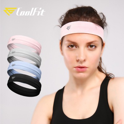 Headband - Băng đô trán thể thao cao cấp CoolFit dành cho Yoga, aerobic, Gym. siêu co dãn. - Hàng nhập khẩu