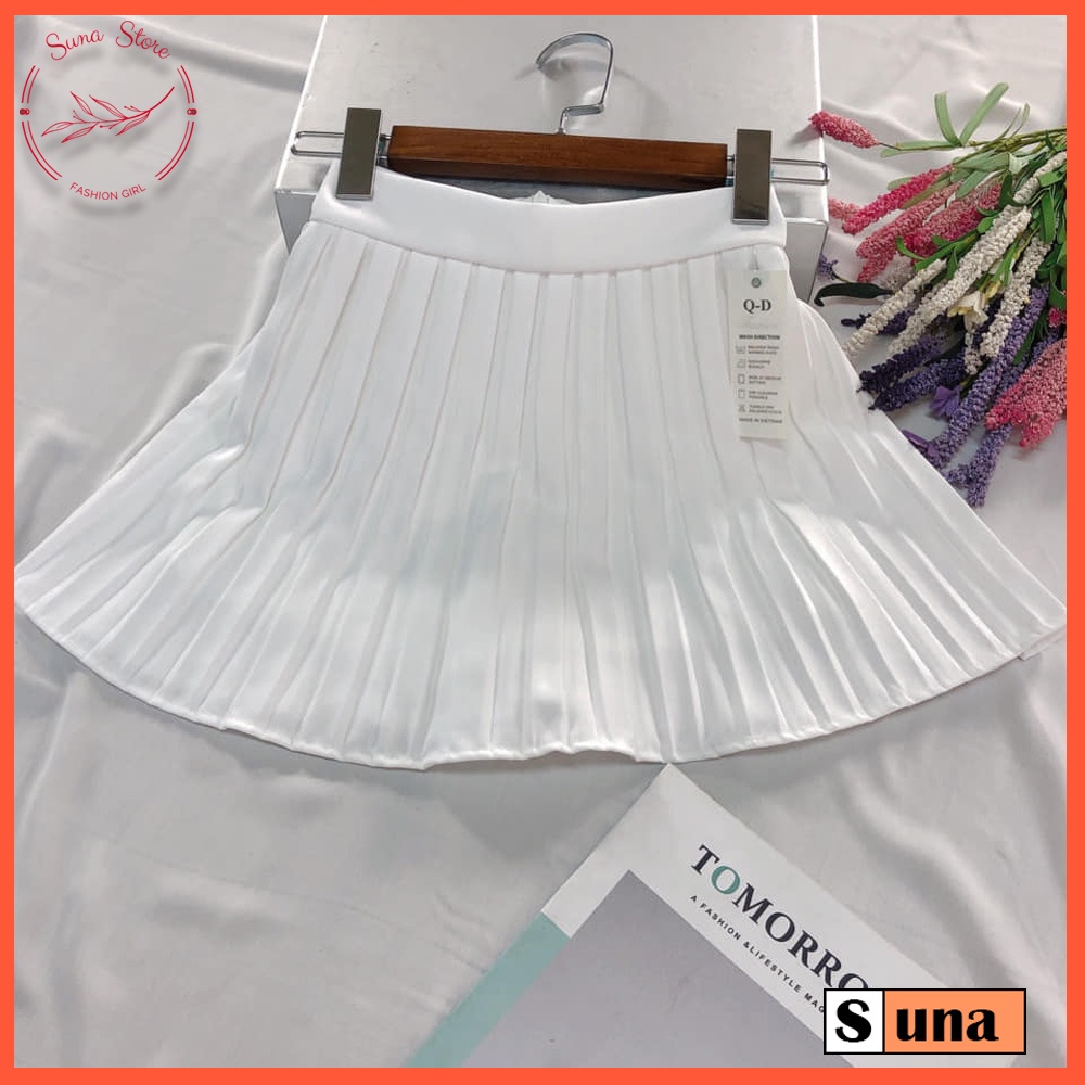 Chân váy xếp ly ngắn thời trang Quảng Châu, Chân váy tennis xếp ly SUNA FASHION từ 42 - 60kg