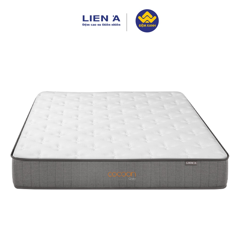 Đệm lò xo túi Liên Á Cocoon Grey