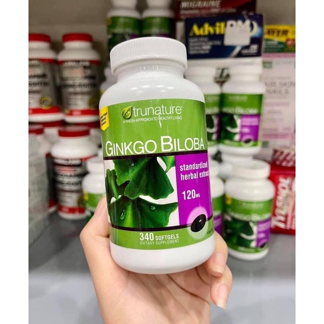 Viên uống Gingko Biloba chai 340 viên- Hàng mỹ