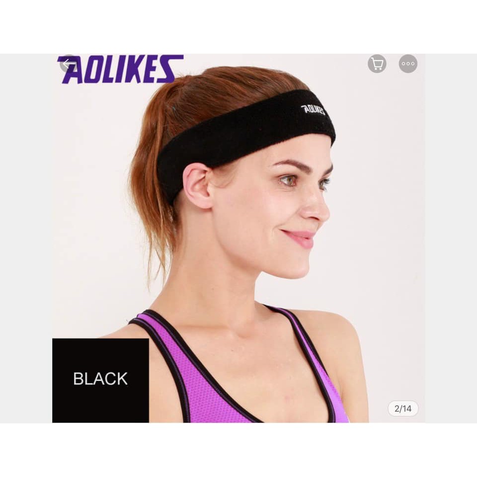 Băng Đô, Băng Trán Thể Thao Tập Gym Thể Hình Chạy Bộ Tennis Thấm Mồ Hôi Headband Aolikes