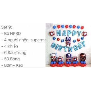 Bộ sưu tập siêu anh hùng cho bé