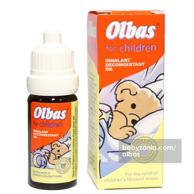 Tinh Dầu OLBAS Trị Nghẹt Mũi Cho Bé Từ 3 Tháng ( Hàng Xách Anh )