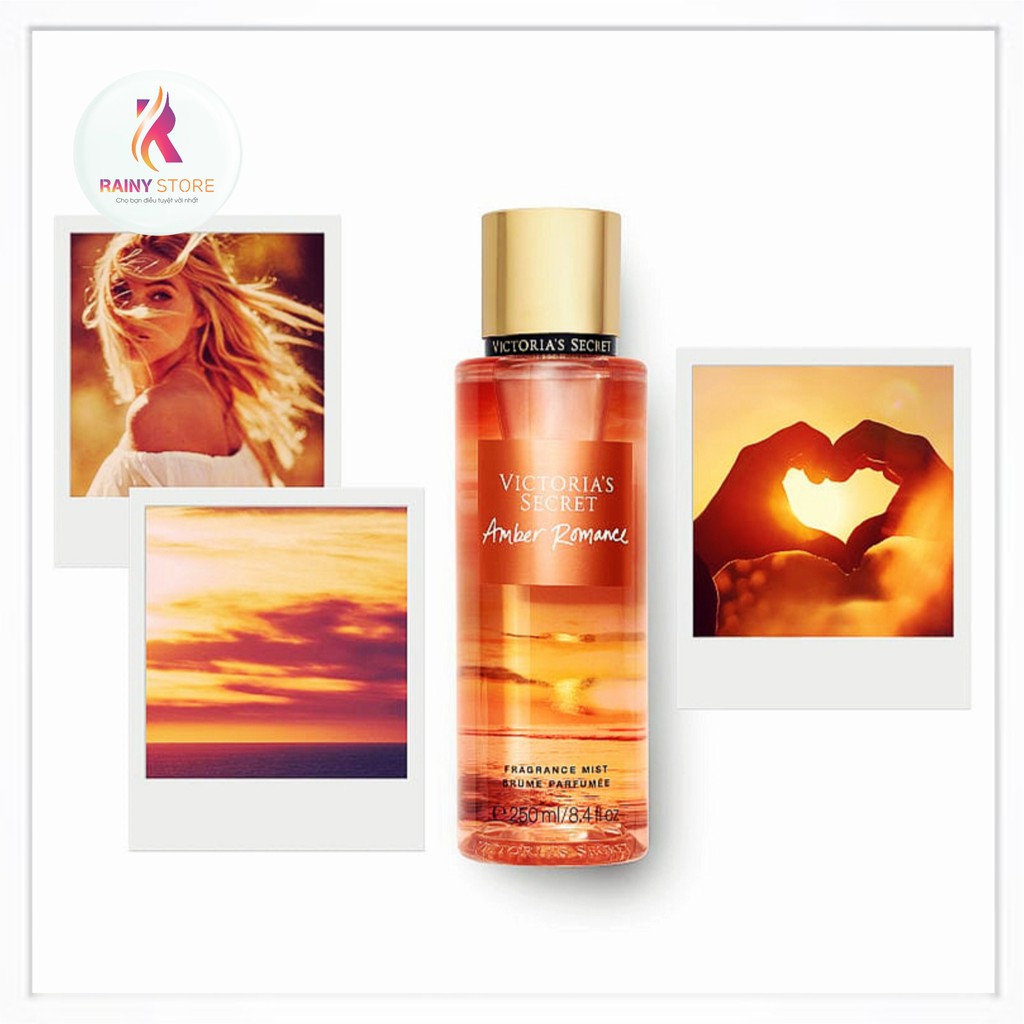 Xịt thơm toàn thân Victoria's Secret Amber Romance 250ml