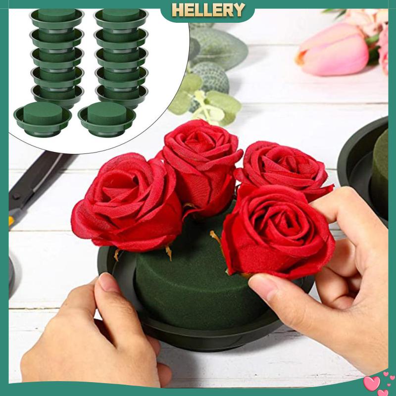Bọt đựng gạch tròn 9cm hình tròn ướt hoa