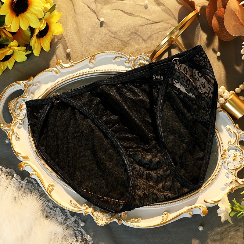 Quần Lót Ren Lưới Lạnh Cạp Đính Vòng Cao Cấp 2279