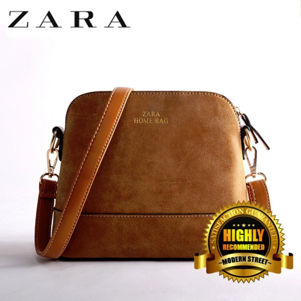 Túi Xách Zara Mặc Nhà Thanh Lịch (Nâu)
