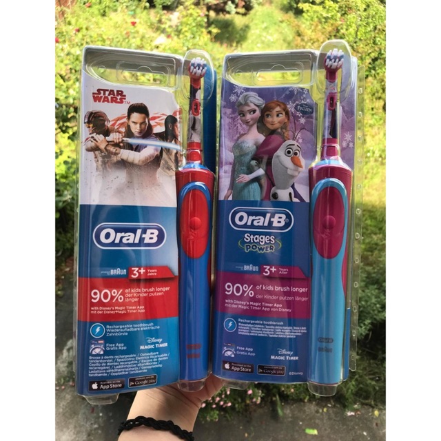 Bàn chải điện trẻ em Oral-B Stages Power